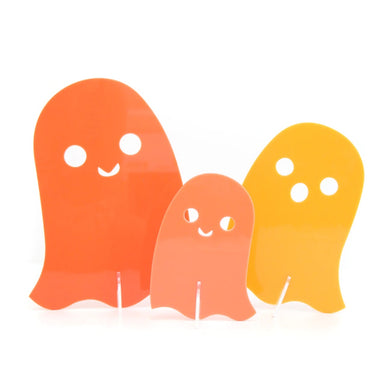 Orange Ghost Decor