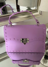 Load image into Gallery viewer, Purple Jelly Studded Crossbody