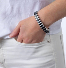 Load image into Gallery viewer, Caryn Lawn Black &amp; White Bracelet