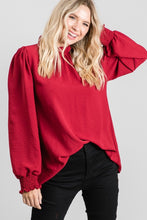 Load image into Gallery viewer, Jodifl Wine Long Sleeve