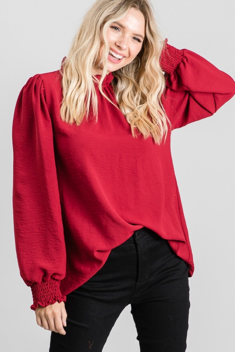 Jodifl Wine Long Sleeve