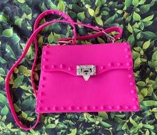 Load image into Gallery viewer, Pink Jelly Studded Crossbody