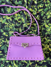 Load image into Gallery viewer, Purple Jelly Studded Crossbody