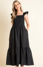 Load image into Gallery viewer, THML Black Maxi Dress