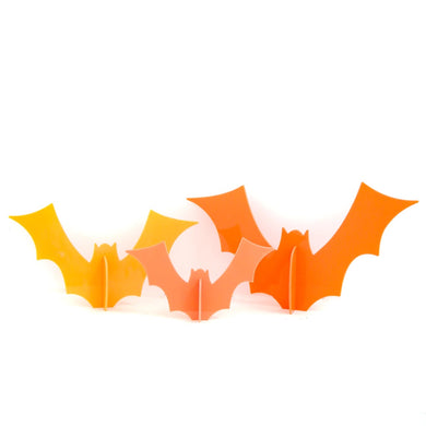 Orange Bat Decor