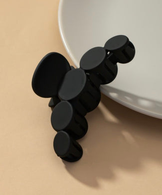 Circle Claw Clip- Black