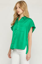 Load image into Gallery viewer, Entro Green Blouse