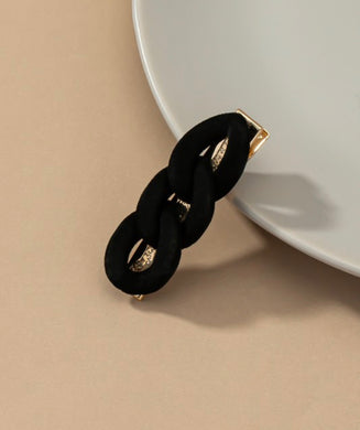 Matte Hair Clip- Black