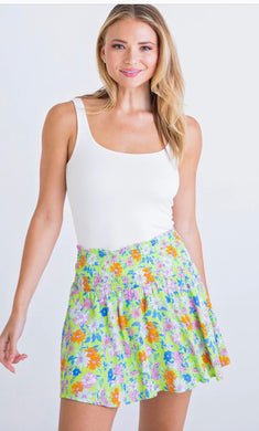 Karlie Floral Skort